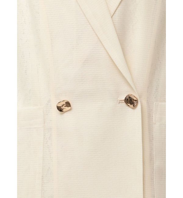 LAGUNAMOON「メッシュダブルテーラードジャケット」|テーラードジャケット|