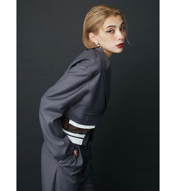 EVRIS「ショートレングスジャケット【セットアップ着用可能】」|その他|