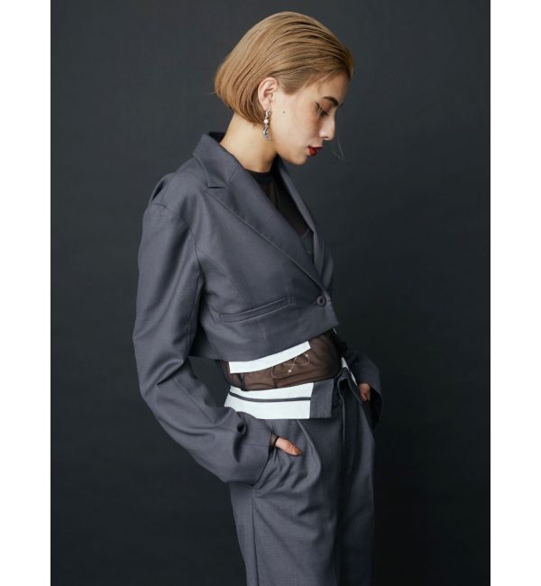 EVRIS「ショートレングスジャケット【セットアップ着用可能】」|その他|