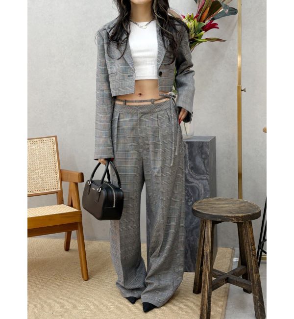 EVRIS「ショートレングスジャケット【セットアップ着用可能】」|テーラードジャケット|