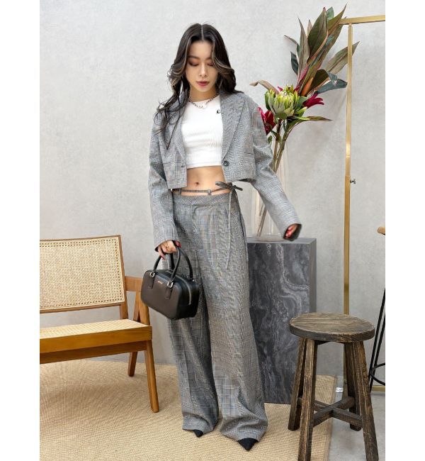 EVRIS「ショートレングスジャケット【セットアップ着用可能】」|テーラードジャケット|