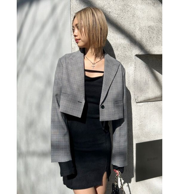 EVRIS「ショートレングスジャケット【セットアップ着用可能】」|テーラードジャケット|