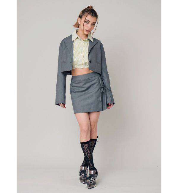 EVRIS「ショートレングスジャケット【セットアップ着用可能】」|テーラードジャケット|