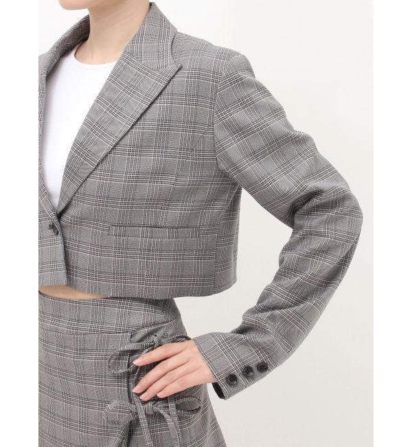 EVRIS「ショートレングスジャケット【セットアップ着用可能】」|テーラードジャケット|