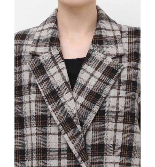 EVRIS「チェックルーズジャケット【セットアップ着用可能】」|テーラードジャケット|