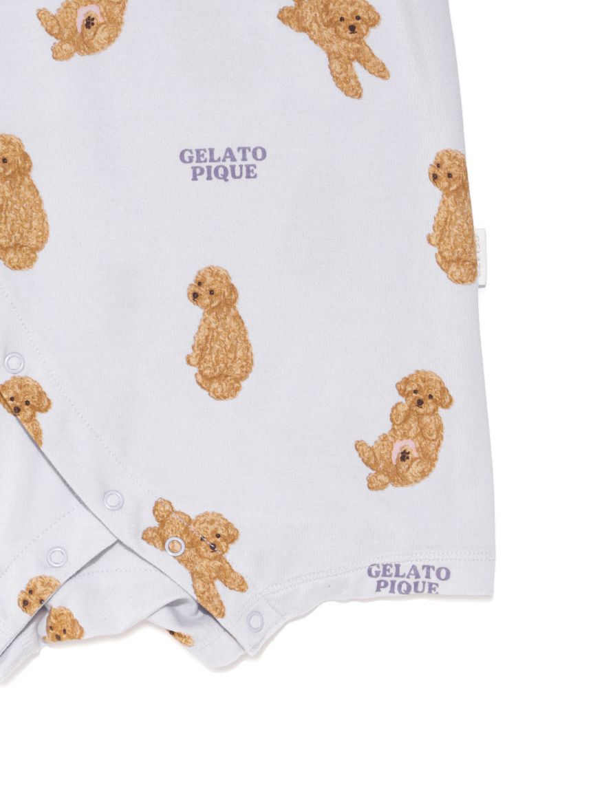 GELATO PIQUE KIDS & BABY「【BABY】ドッグ柄ロンパース」|ロンパース|