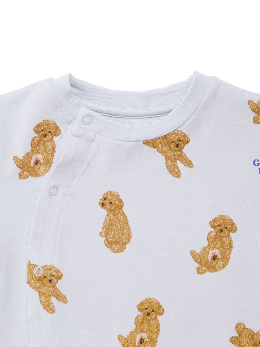 GELATO PIQUE KIDS & BABY「【BABY】ドッグ柄ロンパース」|ロンパース|