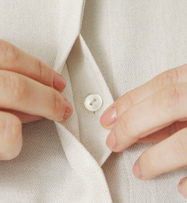  「【手洗い可】クロップドハーフスリーブシャツ」|シャツ・ブラウス|