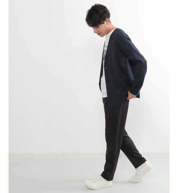 IKKA LOUNGE「【イージーケア／消臭】RAKU 楽 WORK ポンチカーデジャケット」|Tシャツ・カットソー|