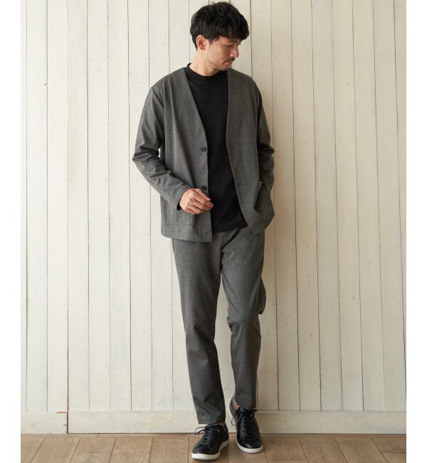 IKKA LOUNGE「【イージーケア／消臭】RAKU 楽 WORK ポンチカーデジャケット」|Tシャツ・カットソー|