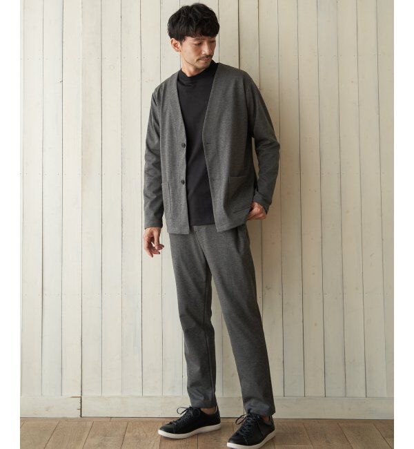 IKKA LOUNGE「【イージーケア／消臭】RAKU 楽 WORK ポンチカーデジャケット」|Tシャツ・カットソー|