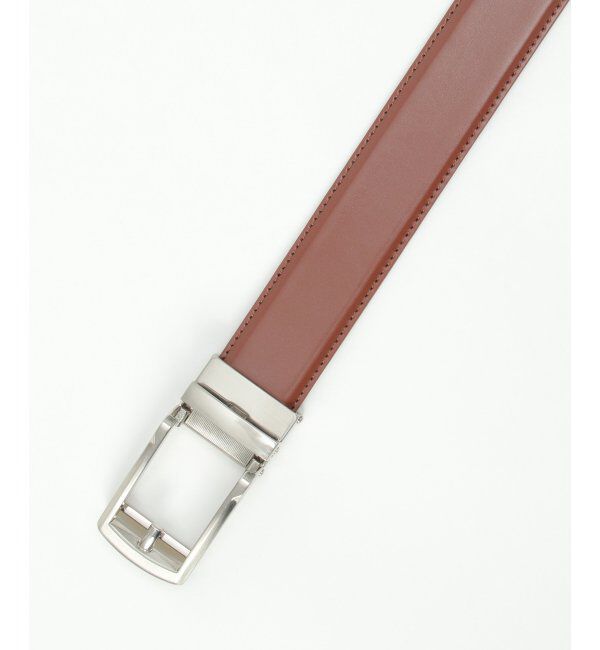 ikka「35mmキーリットレザーベルト」|ダウンベスト・ベスト|