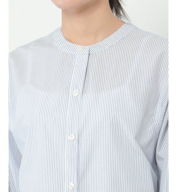 ikka「前後2WAYバンドカラーシャツ」|シャツ・ブラウス|