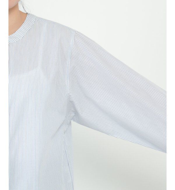 ikka「前後2WAYバンドカラーシャツ」|シャツ・ブラウス|