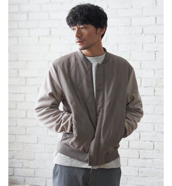ikka「sorona(R)コンビ中綿ブルゾン」|ブルゾン・スタジャン|