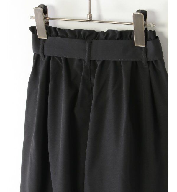 ikka kids「【接触冷感／速乾】リボンベルト付きワイドパンツ（120~160cm）【UVカット】」|その他|