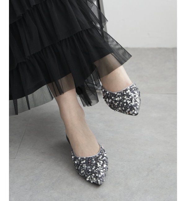 VENCE share style「スパンコールミュール」|その他|