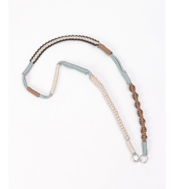 VENCE share style「配色ロープストラップ」|ネックレス|