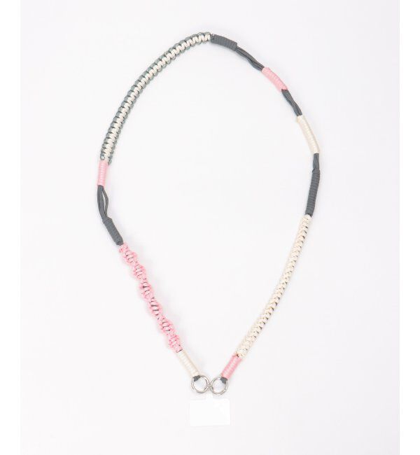 VENCE share style「配色ロープストラップ」|ネックレス|