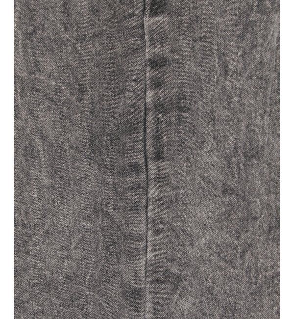 VENCE share style「サイドカットアウトリボンフレア」|デニム|