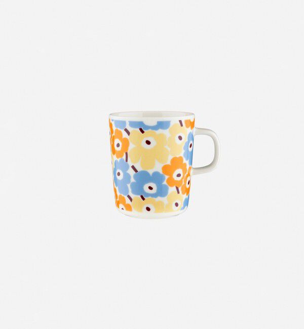 Marimekko「【日本限定】Pikkuinen Unikko マグカップ 250ml」|その他|ﾗｲﾄｲｴﾛｰ&times;ﾗｲﾄﾌﾞﾙｰ