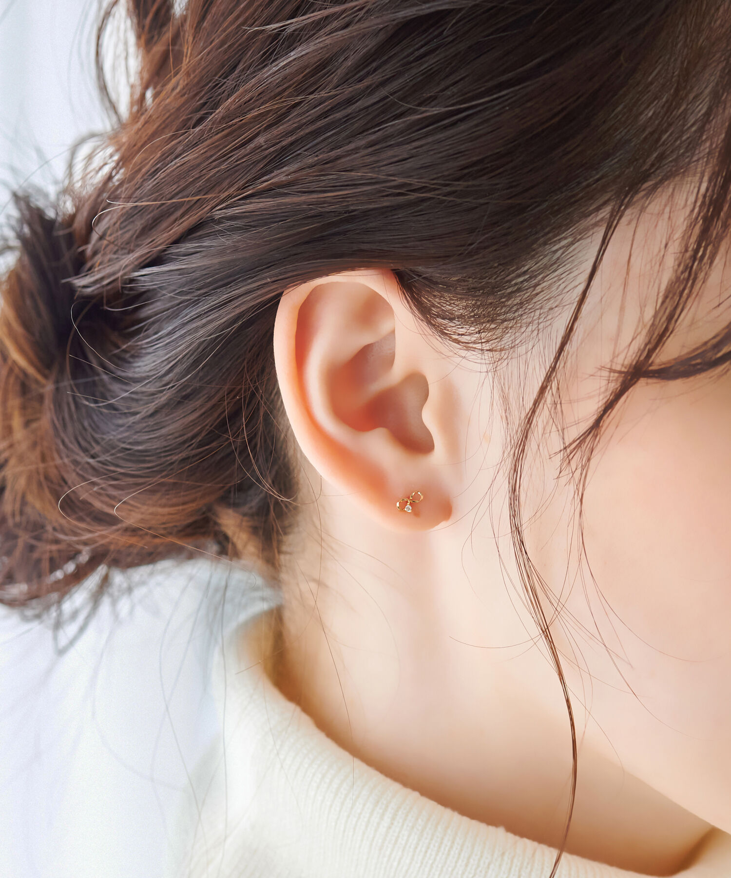 Phoebe「【K10】インフィニティビジューピアス／BOXつき」|ピアス|