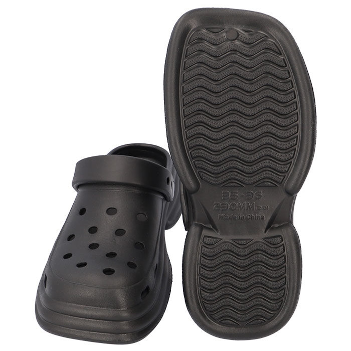 BACKYARD FAMILY「厚底サンダル アクセサー付き 通販 サンダル シャワーサンダル 厚底 アクセサー かわいい」|サンダル|