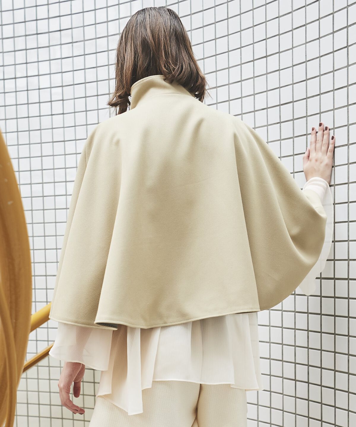 アンドクチュール「ショートケープジャケットコート」|その他|