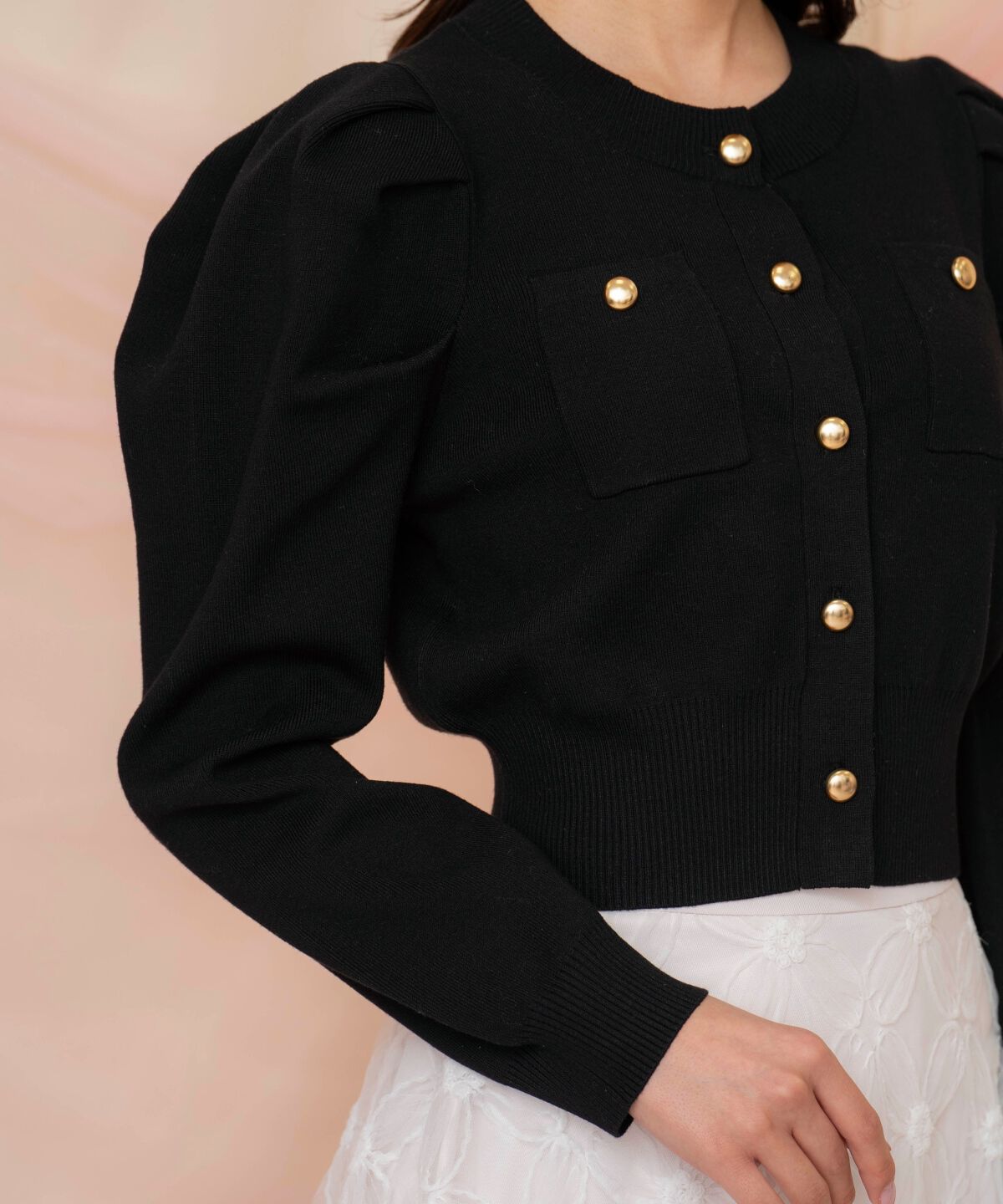 WILLSELECTION「ポケットデザインタックスリーブカーディガン」|カーディガン|