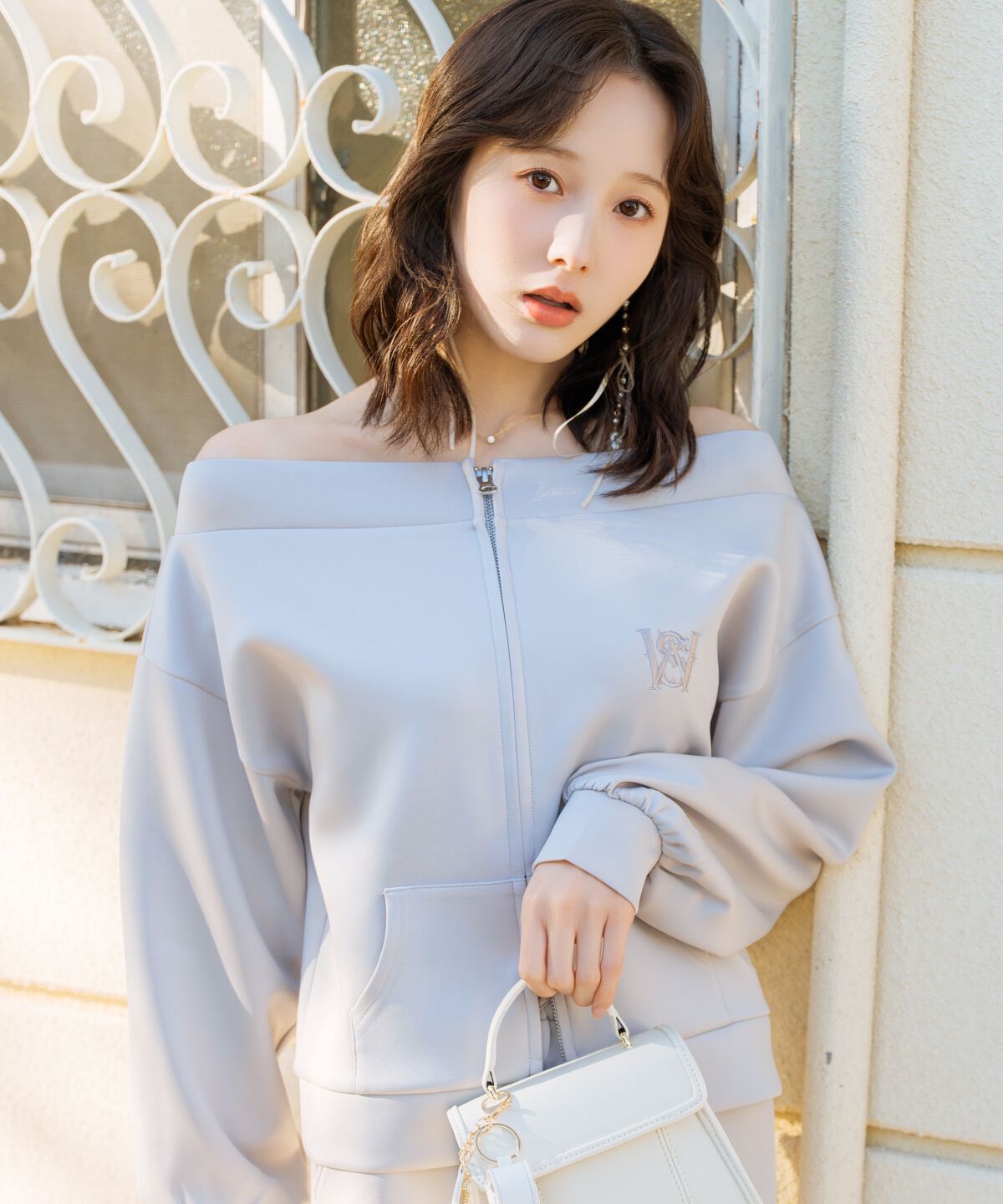 WILLSELECTION「ダブルZIPオフショルスウェットトップス」|その他|