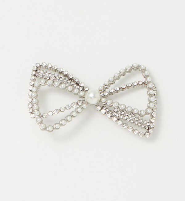 UNITED ARROWS「リボン ブローチ」|ブローチ・コサージュ|