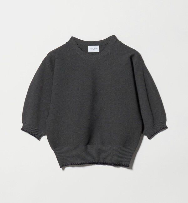 UNITED ARROWS「ハマグリステッチ パフスリーブ ニット ‐ウォッシャブル‐」|ニット・セーター|