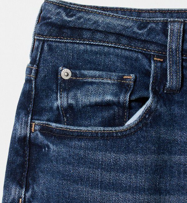 UNITED ARROWS green label relaxing「【別注】＜Healthy DENIM＞ストレート ワイド デニムパンツ ミッドライズ 」|デニム|