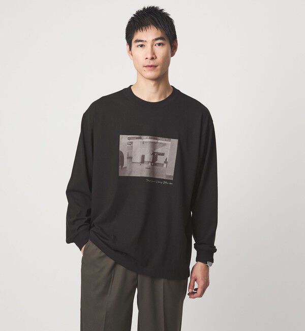 UNITED ARROWS green label relaxing「【別注】＜Filphies＞ニューヨーク フォト 長袖 Tシャツ」|Tシャツ・カットソー|