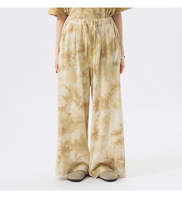 BEAMSBOY「【別注】NEEDELS / ベロア パンツ」|チノ|