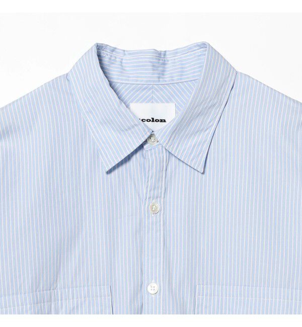 Demi-Luxe BEAMS 「【別注】:colon / スビンコットン ストライプ シャツ」|シャツ・ブラウス|