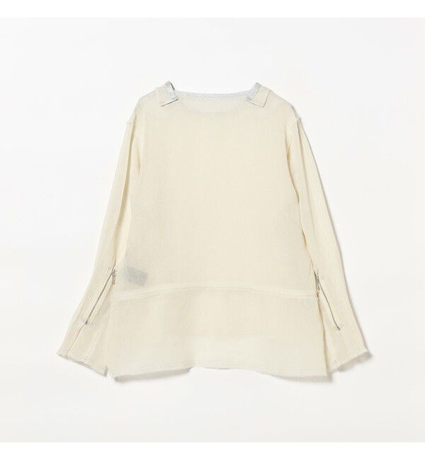 BEAMSBOY「maturely / メッシュ トップ ロングスリーブ」|シャツ・ブラウス|