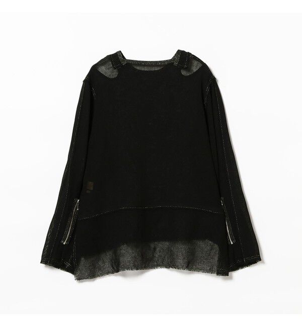 BEAMSBOY「maturely / メッシュ トップ ロングスリーブ」|シャツ・ブラウス|