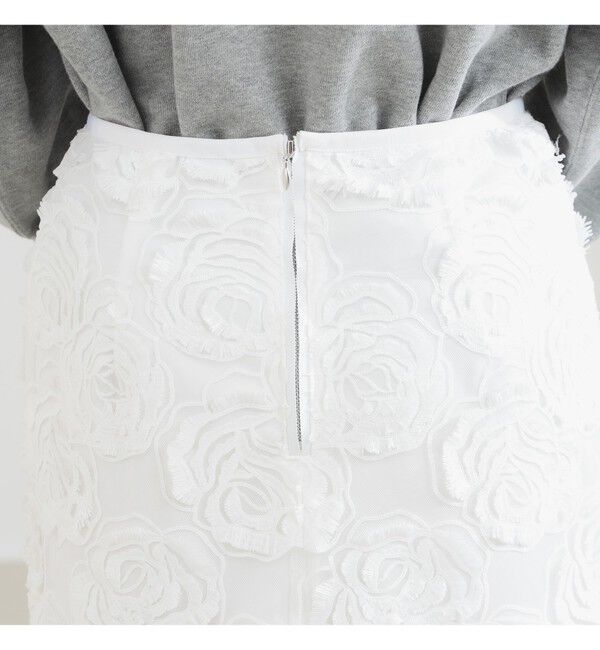 Demi-Luxe BEAMS 「スカラレース タイトスカート」|スカート|