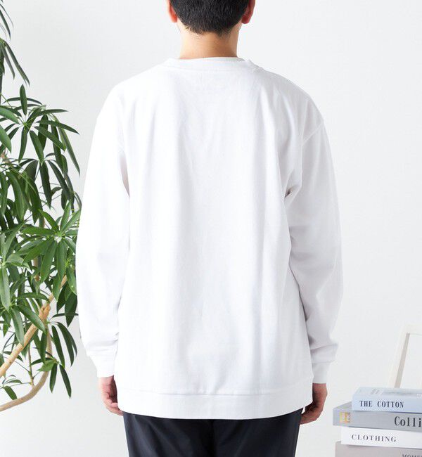 SHIPS any「SHIPS any: ソリッド / ボーダー スウェットライク Tシャツ (ロンT)◇」|Tシャツ・カットソー|