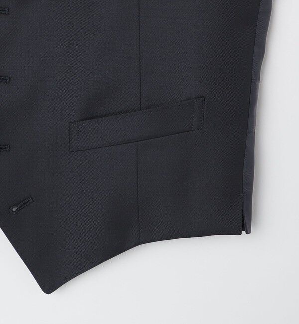 SHIPS「SHIPS: ラグジュアリー ドーメル 無地 ジレ ベスト」|ダウンベスト・ベスト|