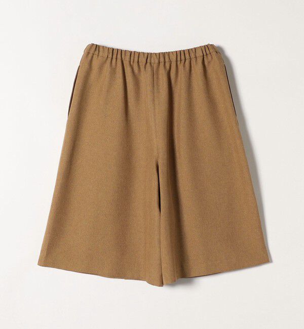 SHIPS any「SHIPS any:〈洗濯機可能〉リネンライク ブラウス &times; キュロットパンツ セットアップ」|キュロット|