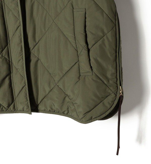 SHIPS for women「〈手洗い可能〉キルティング サイドジップ ブルゾン」|ブルゾン・スタジャン|