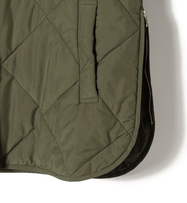 SHIPS for women「〈手洗い可能〉キルティング サイドジップ ブルゾン」|ブルゾン・スタジャン|