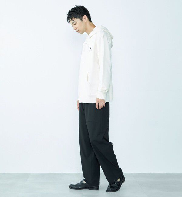 SHIPS「City Ambient Products: ロゴ エンブロイダリー ジップ パーカー」|パーカー|