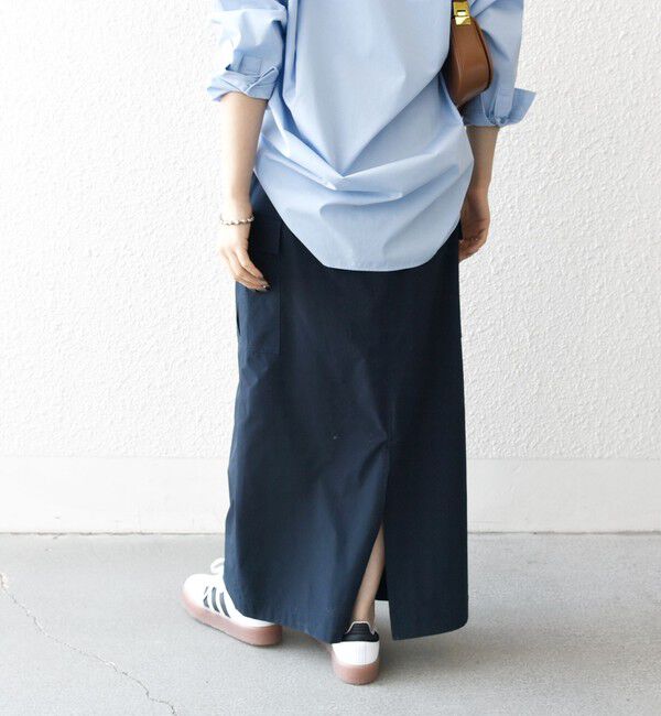 SHIPS any「SHIPS any:〈洗濯機可能〉タイプライター イージー カーゴ タイト スカート」|スカート|