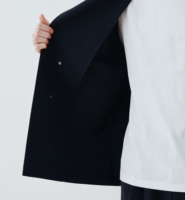 GALERIE VIE「ウォッシャブルギャバ シャツジャケット」|テーラードジャケット|