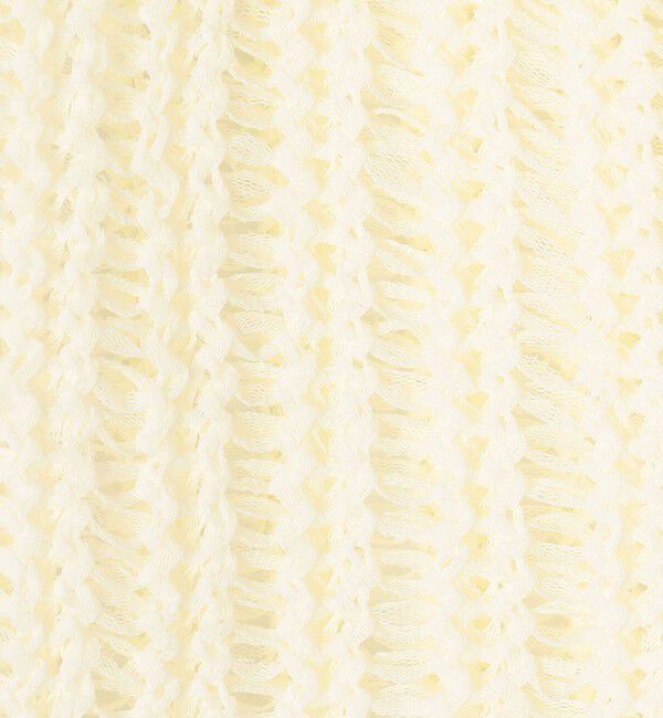 Ballsey「チュールテープ ショートカーディガン」|カーディガン|