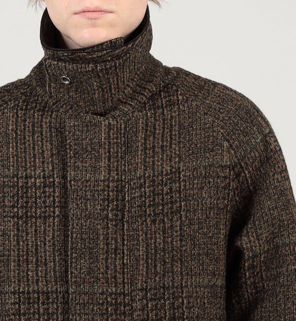 TOMORROWLAND MENS「ウールレーヨンブークレ フィールドコート」|その他|