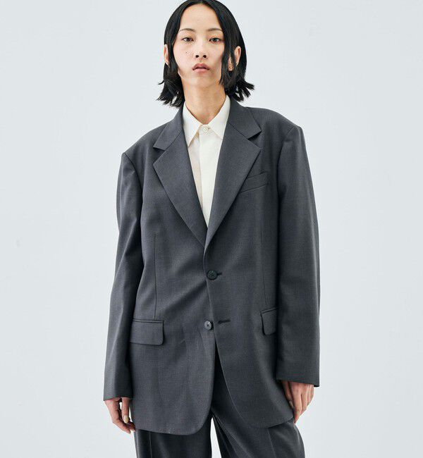 Edition「ドライツイル 2Bジャケット」|テーラードジャケット|
